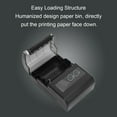 thumbnail image 4 of Portable Thermal Receipt Printer, Thermal Receipt Printer 1500mAh USB  58mm  for Retail Industry, 4 of 7