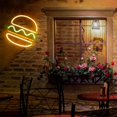thumbnail image 1 of VONKY Hamburger Neon Sign LED Neon Light Wall Decor for Restaurant, 1 of 6