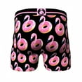 thumbnail image 2 of Flamingo Donuts All Over Print Men's Underwear Boxer Briefs-XXLarge (44-46), 2 of 2