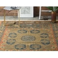 thumbnail image 3 of Unique Loom Color Bordered Traditional Area Rugs, Blue, 3 of 3