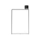 thumbnail image 2 of Moyic Taza de papel Rectángulo Café Jugo Botella de agua Botellas de bebidas planas Libro Cuaderno Hervidor para al aire libre Senderismo Cocina y Comedor Transparente 350ML, 2 of 6