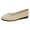 Beige, variant on Rokment Womens Knit Wedges Ballet Flat Dress Shoes Comfortable Lightweight Mesh Round Toe Low Heels Slip on Socks Walking Loafers for Driving Beige Size 6