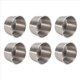 thumbnail image 3 of 6 Tazas de Salsa para Mojar Acero Inoxidable 2 Onzas, Mini Tazones Salsa, Condimentos Metal Reutilizables, Recipientes Moldes (Plateados), 3 of 10