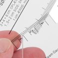 thumbnail image 4 of Zyyini Sewing Accessories,8209,2Pcs Patch‑Work Ruler Mini Household Sewing Machine Template Clothing Measure Draw Stitch, 4 of 9