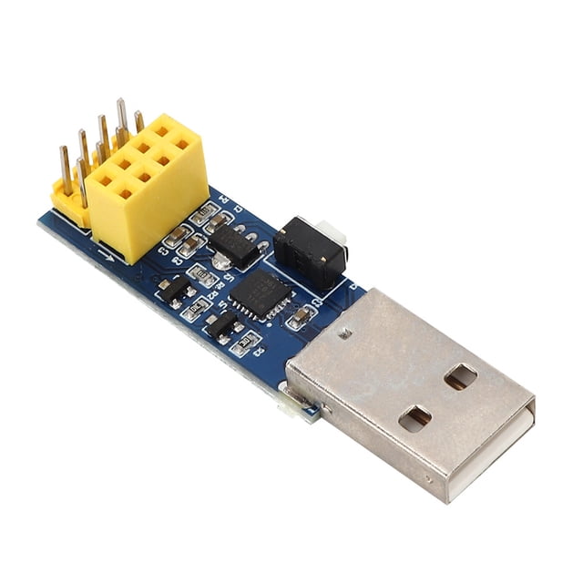 Adaptador USB WiFi Bling Bling para semiconductores ESP8266 ESP-01, accesorio de descarga