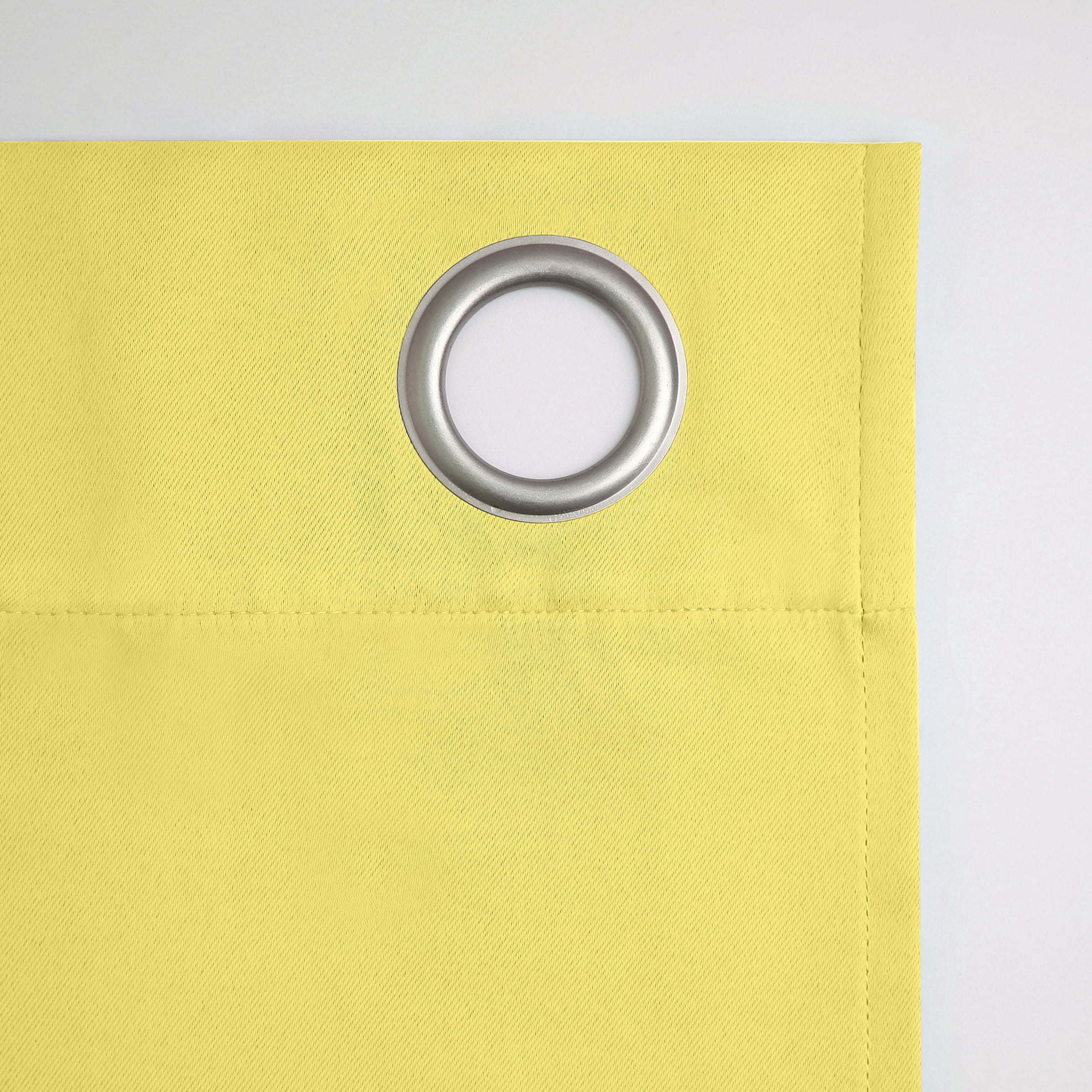 Sun Zero Riley Kids Bedroom Blackout Grommet Curtain Panel, 40" X 95" In Lemon Yellow