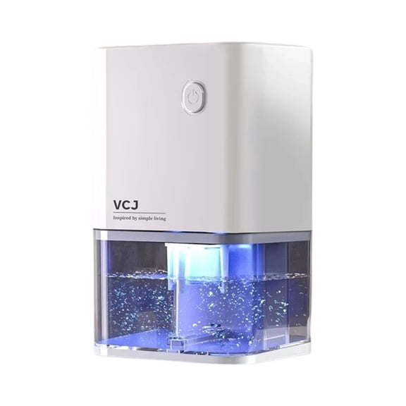 Small Dehumidifier For Home Bathroom, Portable Moisture Absorber, Compact Quiet Dehumidification For Bedroom Closet Office, Energy Saving Low Noise Indoor Humidity Control Device