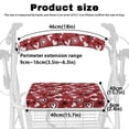 thumbnail image 6 of HELLHERO Seat Back Covers for Unisex Polyester Fabric Rollator Walker Seat Back Covers with Easy Fit Breathable Easy Installation Non-Slip Cover, 6 of 7