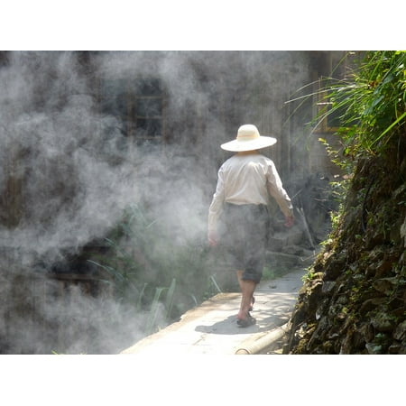 Canvas Print Rice Terraces China Nature Mountains Stretched Canvas 10 x 14