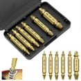 thumbnail image 1 of Kit de extractor de tornillos rotos (paquete de 6) Kit de extractor de tornillos rotos Extractor de cabeza de tornillo Extractor de tornillos rotos y extractor de pernos, 1 of 5