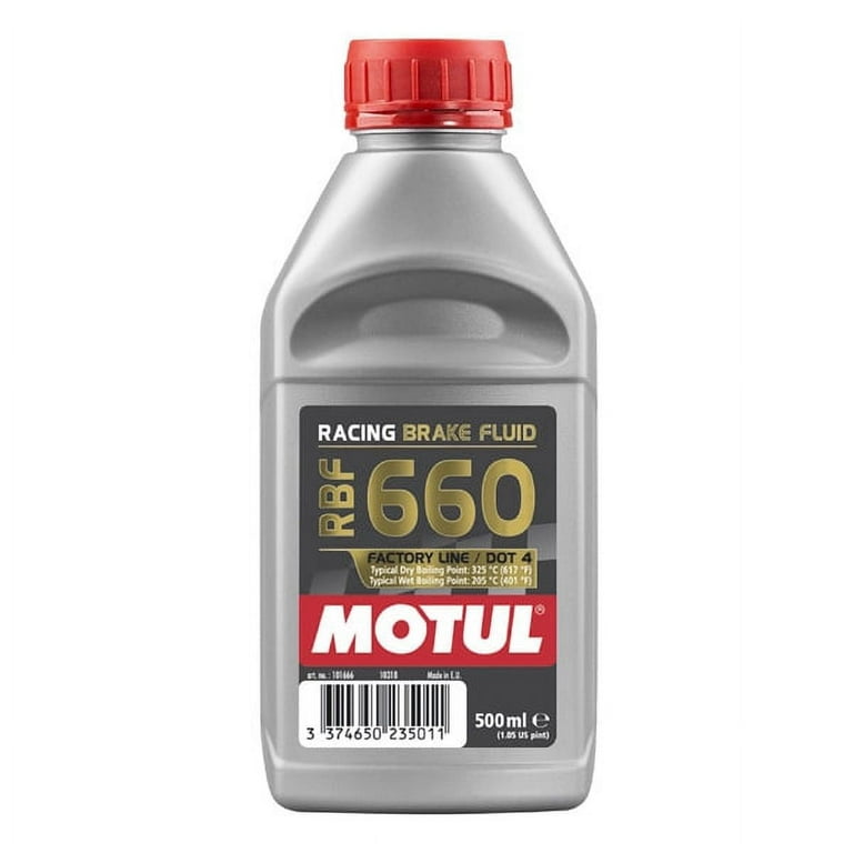 Motul 101667 Synthetic Rbf 660 Racing Brake Fluid, High Motul 101667 Synthetic Rbf 660 Racing Brake Fluid, High