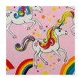 thumbnail image 4 of Acheng Unicorns, Rainbows, Kitsch Movement Square Table Cover 100% Polyester Fiber 40*40, 4 of 8