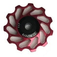 thumbnail image 1 of Splihome Bicycle Bearing Guide Wheel Speed ​​Rear Derailleur 11T Bike Sprocket red, 1 of 9