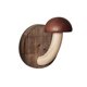 thumbnail image 3 of Ganchos de pared de madera, gancho sin perforaciones, perchero para toallas y ropa, perchero trasero de madera para puerta. Marrón, 3 of 9