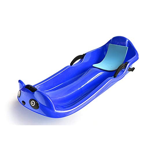 Outdoor Heavy Duty Snow Sled,Downhill Toboggan Snow Sled/Flexible