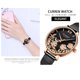 thumbnail image 3 of Reloj CURREN 9065 Elegante Exquisito Casual Negocios Cuarzo Mujer Sakura Flor En Relieve Ultra Delgado, 3 of 8