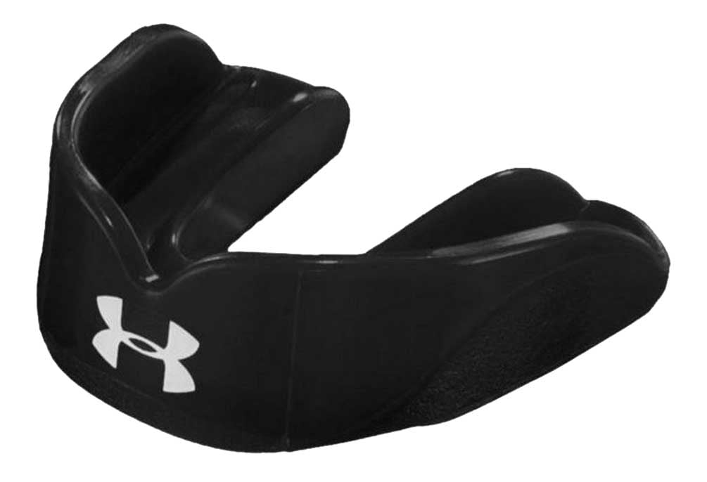 Strapless Adult 12+ Details about   Under Armour UA ArmourShield White Mouthguard Black Strap 