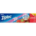 thumbnail image 2 of Ziploc® Gallon Storage Slider Bags - Large Size9.49" Width X 10.55" Length X 2.60" Depth - Blue - 68/each - Food, Supplies, 2 of 9