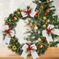 thumbnail image 5 of Natural Jute Burlap Wired Ribbon for Gift Wrapping, Christmas Tree Ribbons, Crafts, Wreaths, Thanksgiving - 1 1/2 Inch x 10 Yards, 2 Rolls, 5 of 7