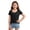 Black, variant on Sparkle T Shirts for Girls Party Crewneck Short Sleeve Sequin Top Casual Dressy Loose Fit Glitter Shirts (Black, 15-16 Years)