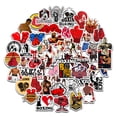 thumbnail image 1 of Paquete de 50 pegatinas, guantes de boxeo, anime, dibujos animados decorativos, 1 of 2