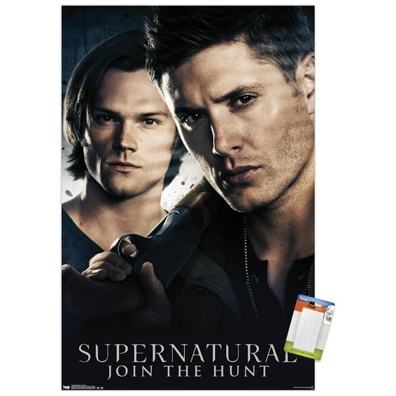 Supernatural - Brothers Wall Poster, 14.725" x 22.375"