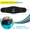 thumbnail image 2 of Sunlite Sports EVA Foam Swim Belt for Aquatic Exercise, Low-Impact Workout, Extra Comfort Aqua Fitness (XL), 2 of 6
