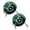 Green, variant on Mega Cargo Control Tow Dolly Basket Strap Kit with Heavy Duty Snap Hooks– 2 Pack Over-Wheel Vehicle Transport Nets (Green) Fits Tires 15" - 19"