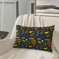 thumbnail image 5 of Susaid Pixel Game Print Pillowcases Multiple Size, Pillow Cover Super Soft Envelope Closure Standard Pillow Case-14"x20", 5 of 6