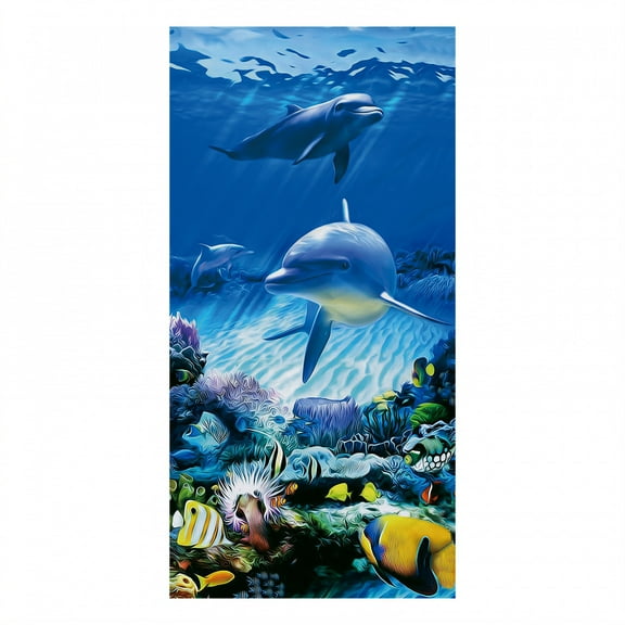 AUQ Beach Towels,Secure Seams Personalized Beach Towels for Kids,Compact Fiber Mesh Quick Dry Beach Towel,Style1,60"x30"