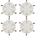 thumbnail image 3 of Saro Lifestyle Embroidered Christmas Trees Placemat (Set of 4), 3 of 4