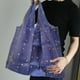 thumbnail image 5 of Xihbxyly Bolsa de Compras Reutilizable, Plegable, Impermeable, de Nailon Resistente, con Diseño Multicolor, Ideal para Compras de Comestibles, Ideal Como Regalo, Lavable a Máquina., 5 of 7