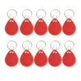 thumbnail image 2 of jifeng 10Pcs High Quality 125KHZ ID Card Tags Key Fobs Access Red, 2 of 8