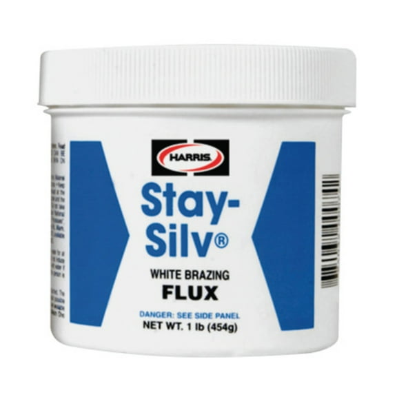 J.W. Harris SSWF1 HA STA-SILV WHITE 1# FLUX40023