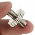 thumbnail image 3 of 1/4" Male to 1/4" Male Threaded Camera Screw Adapter B9B8 T1B0 For Tripo SALE X4V6, 3 of 9