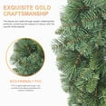 thumbnail image 6 of Bringstar 24" Pine Artificial Christmas Wreath, Unlit Green Wreath for Front Door, Pine Needles, PVC Branches, 6 of 7