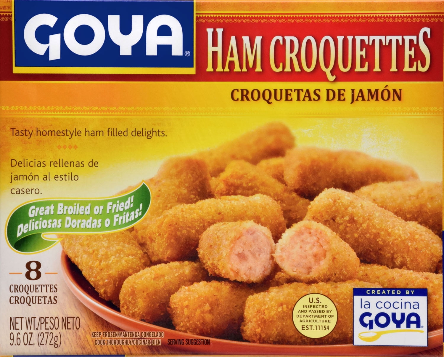 Goya Ham Croquettes, 8 Ct