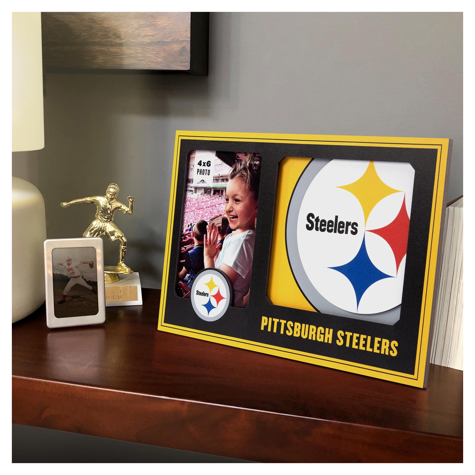 IDNA Pittsburgh Steelers 3D Logo Series Picture Frame