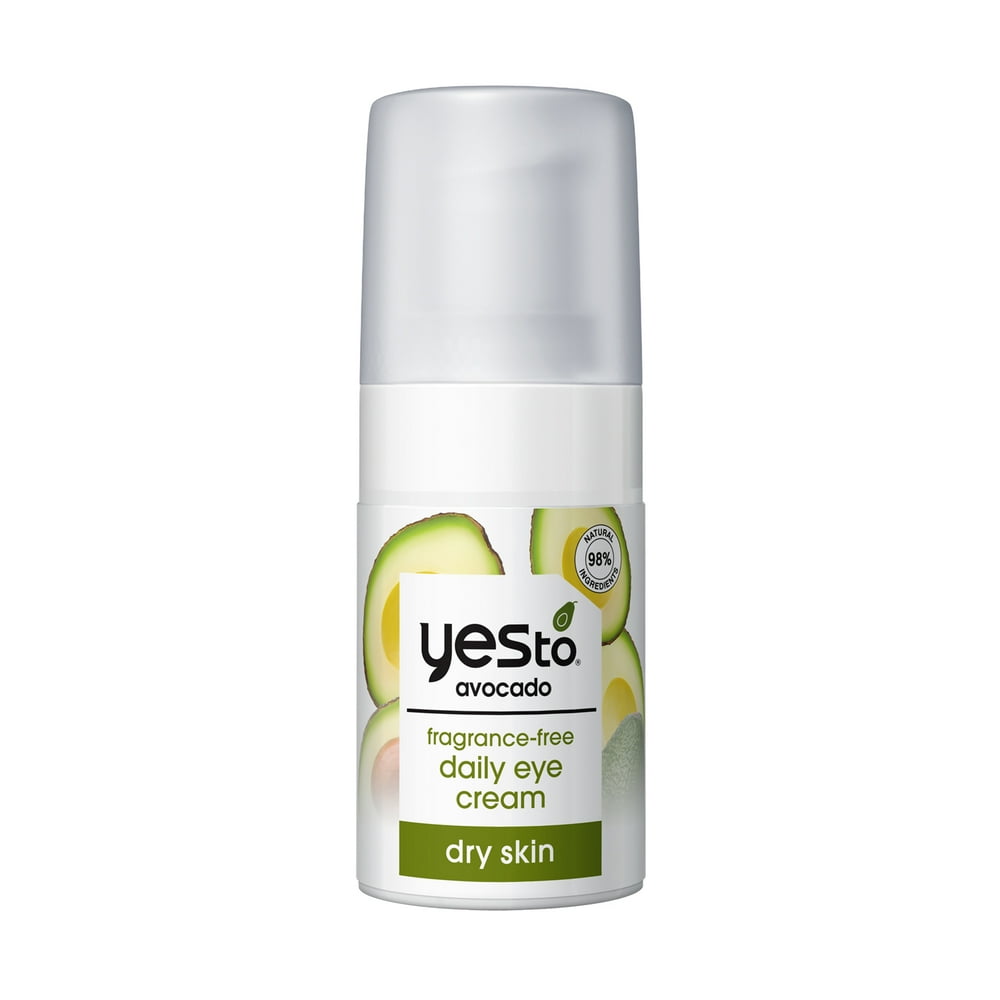 Yes To Avocado Daily Eye Cream, Fragrance Free, 0.5 Fl Oz