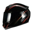 thumbnail image 1 of Casco integral con visera, ligero, para viajes, transpirable, para deportes al aire libre. SG, 1 of 9