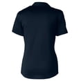 thumbnail image 3 of Women's Cutter & Buck Navy Houston Oilers Throwback Logo Prospect Textured Stretch Polo, 3 of 3