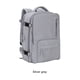 thumbnail image 3 of Minnieouse de viaje impermeable y duradera con almacenamiento en capas de gran capacidad de ocio Mochilas gris-plata, 3 of 6