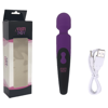 Handheld Personal Cordless Wand Massager with Multi Powerful Speeds & Vibrating USB Rechargeable Therapeutic Massager