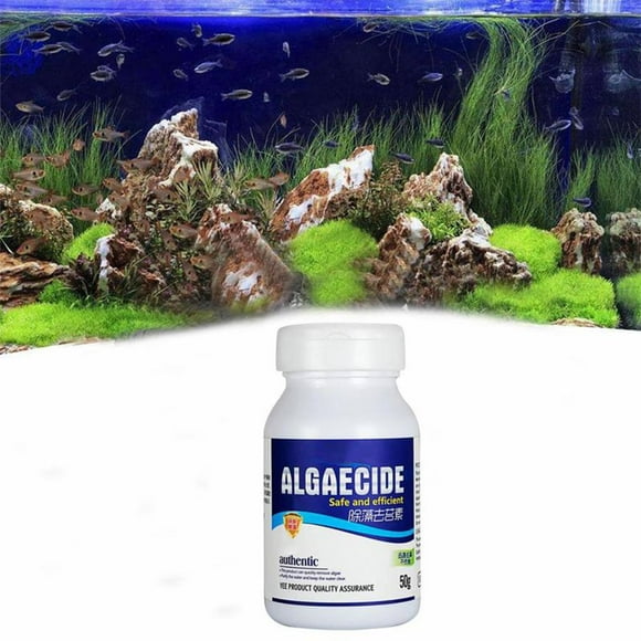 50g Aquarium Algaecide Fish Tank Algae Remover Aquarium Water Cleaner