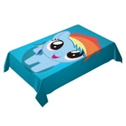 My little pony Themed Square Tablecloth 54 * 72 Inches Durable Stylish