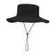 thumbnail image 2 of Sombrero de pescador de secado rápido para hombres y mujeres, sombrero para el sol, gorras de camping de verano, transpirable, para el sol Negro, 2 of 9