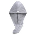 thumbnail image 1 of Fiudx Gorro de Terciopelo Coral para Secar El Cabello, Diseño de Toalla Superabsorbente, Secado Rápido, Suave y Cómodo, Botón Antideslizante, Multiusos, Ideal para Baño y Viajes, 25 X 65 Cm., 1 of 1