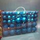 thumbnail image 3 of Juego de 100 bolas navideñas de plástico de moda, 8 cm, 18 colores, bolas de adorno navideñas suspendibles para fiestas, 3 of 5