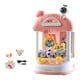 thumbnail image 5 of Mini máquina expendedora de garras para niños, juguete con dos modos de suministro de energía para interiores con luces y rosa 20 muñecas, 5 of 9