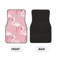 thumbnail image 2 of Balery Flamingo Pattern 4-Piece Floor Mats, Heavy-Duty Rubber Liners, Anti-Slip Design, All-Season Automotive Protection, Vehicles, Cars, Trucks, and SUVs, 2 of 5
